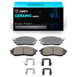 Infiniti FX37 Brake Pads - Front - R1 Concepts - Ceramic - `05-`14